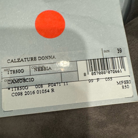 Prada Milano Dal 1913 Nebbia gray Boots - Picture 10 of 15